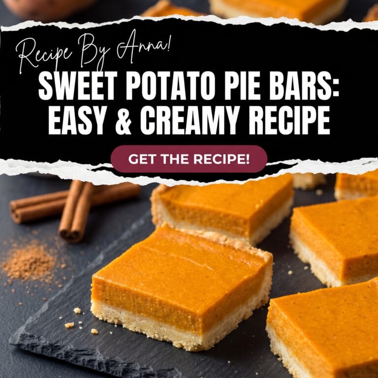 Sweet Potato Pie Bars