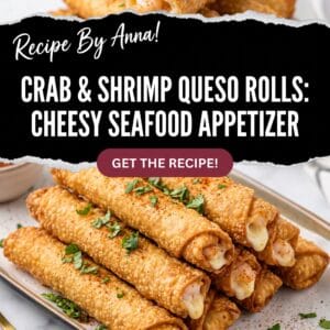 Crab & Shrimp Queso Rolls