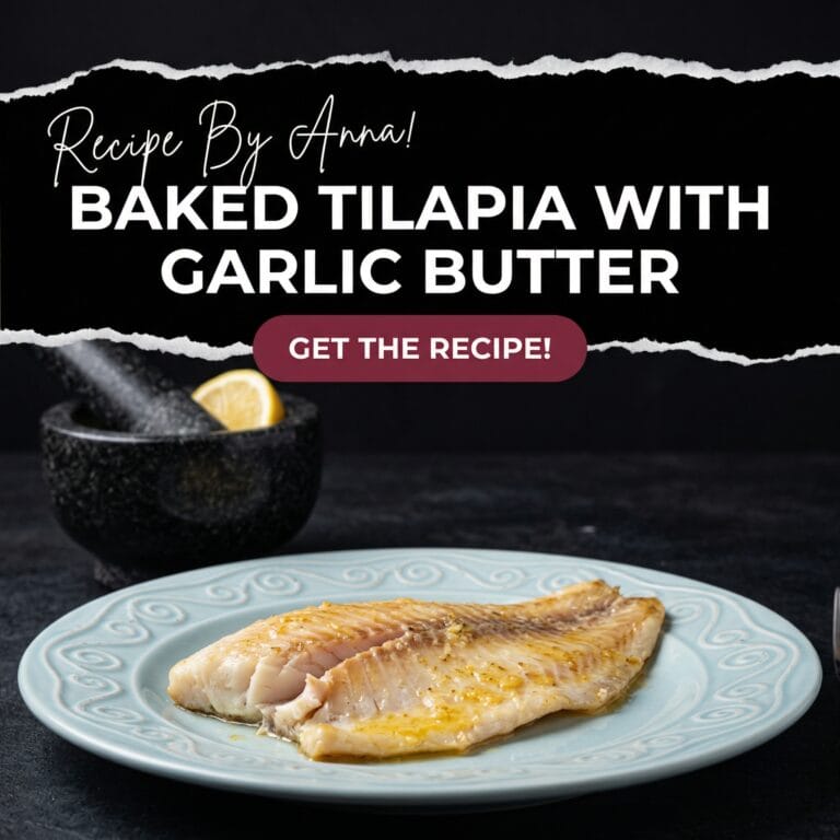 Baked Tilapia with Garlic Butter