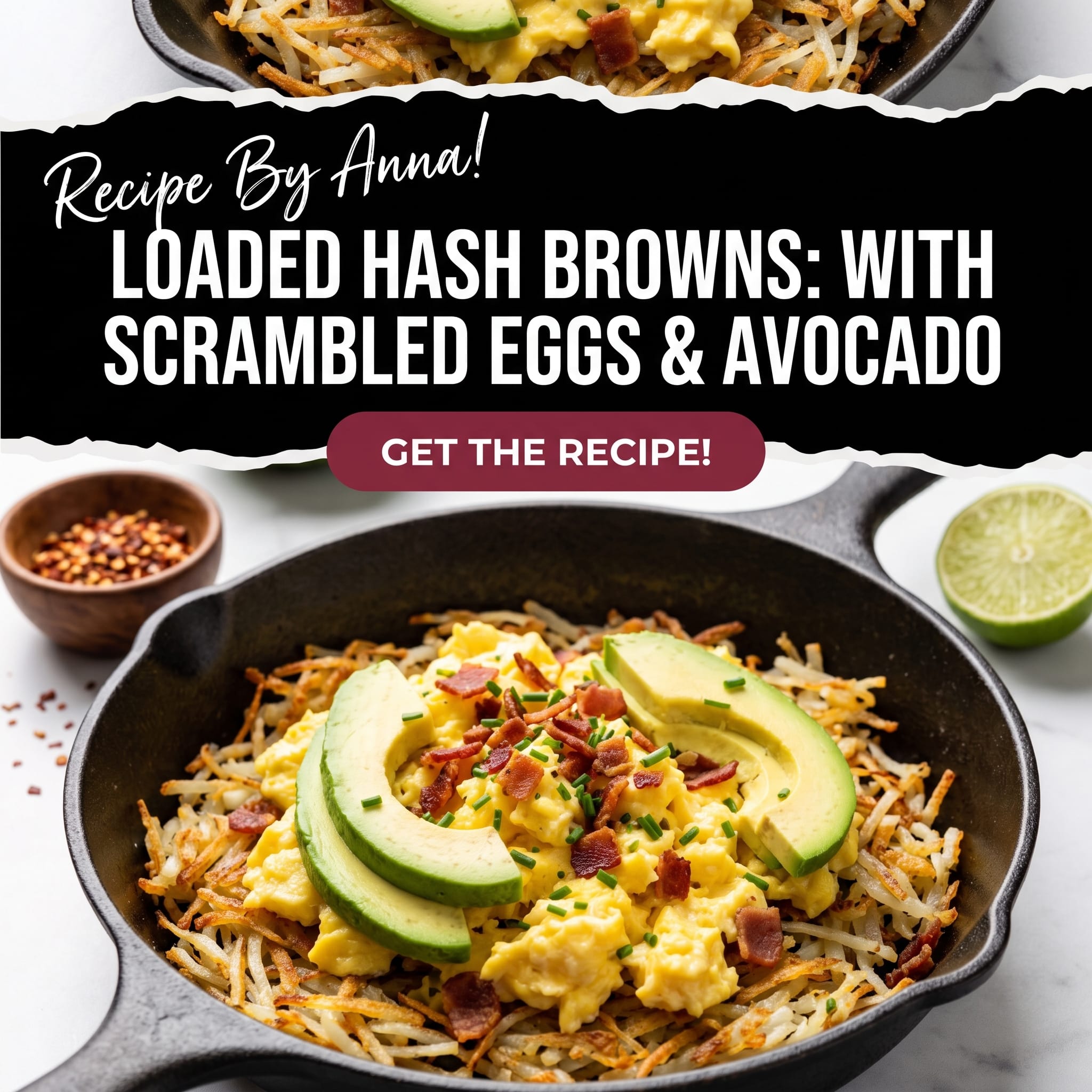 Loaded Hash Browns