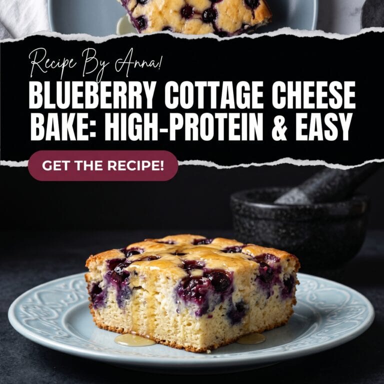 Blueberry Cottage Cheese Breakfast
