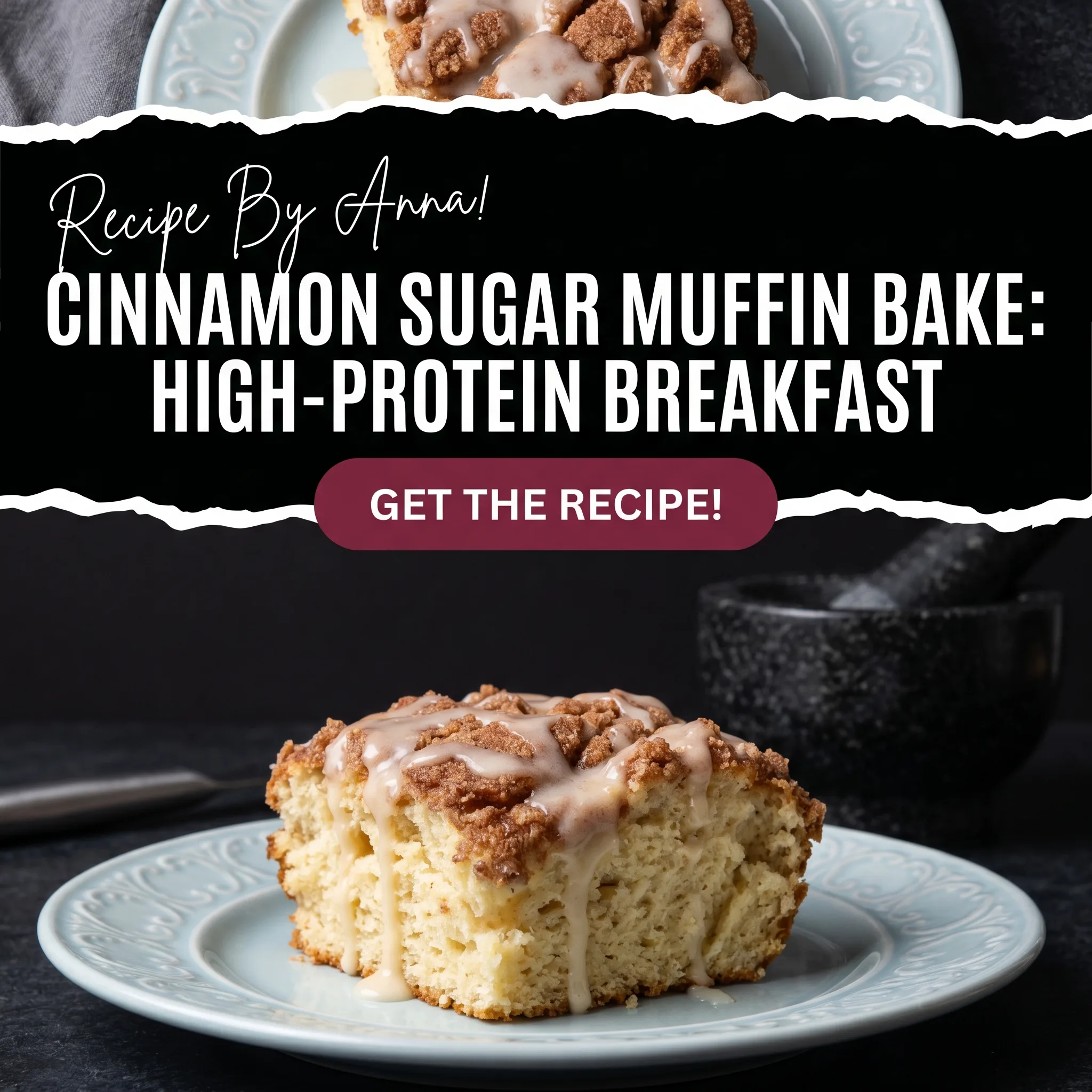 Cinnamon Sugar Breakfast Muffin