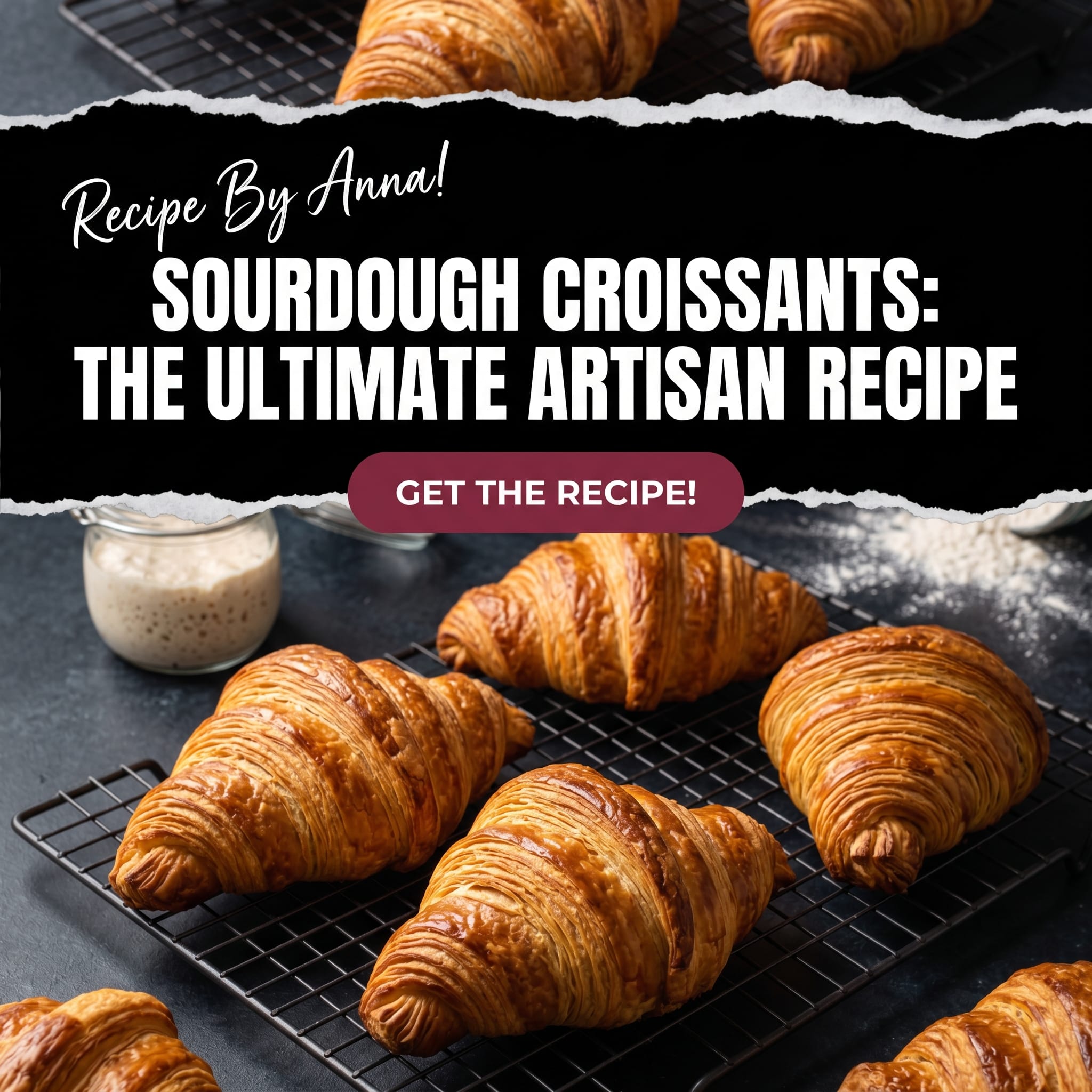 Sourdough Croissants