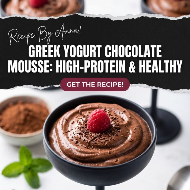 Greek Yogurt Chocolate Mousse