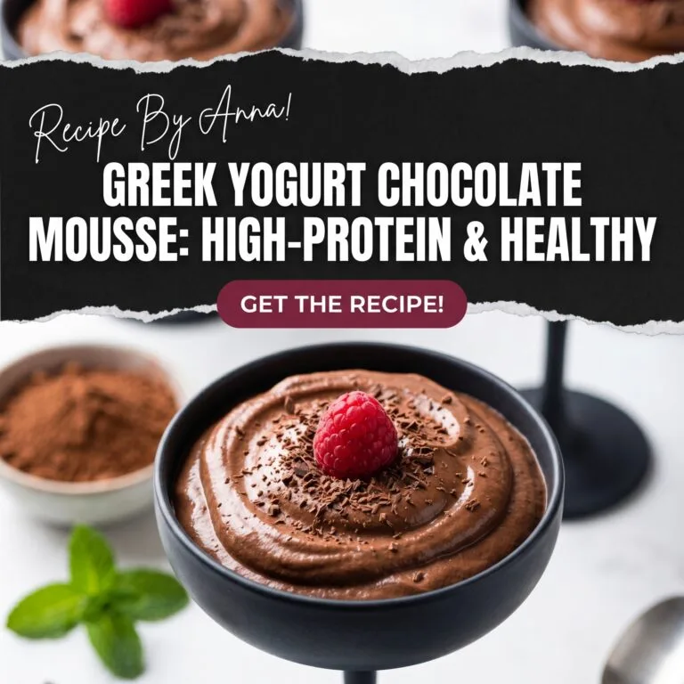 Greek Yogurt Chocolate Mousse