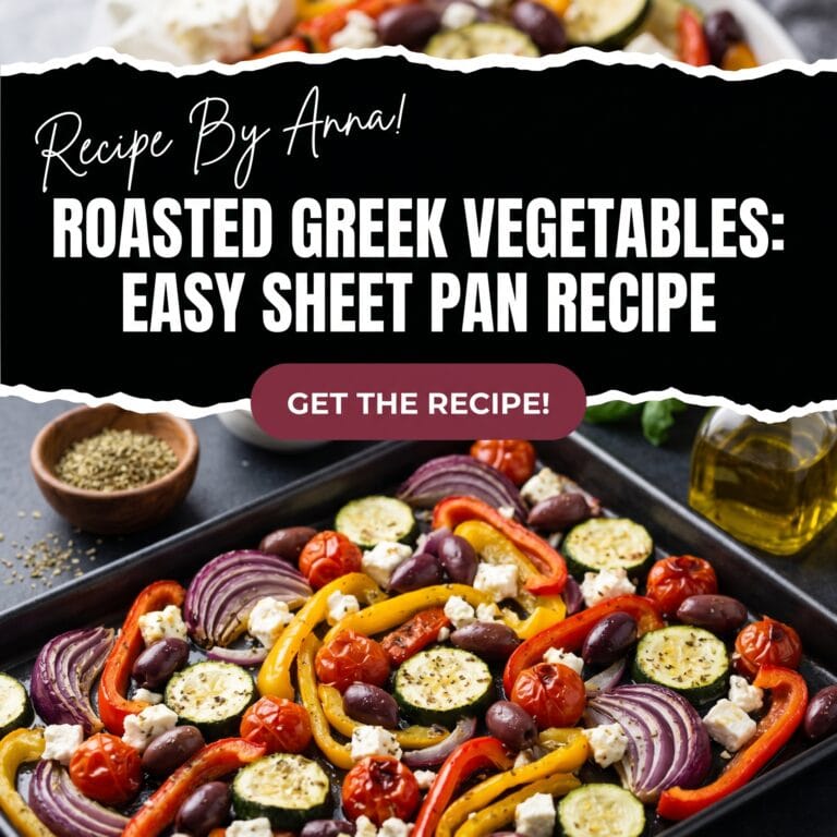 Roasted Mediterranean Greek Vegetables