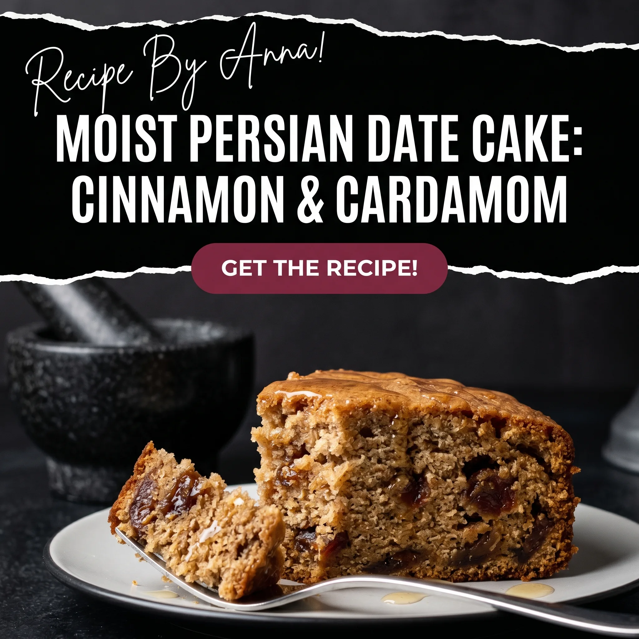 Persian Date Cake
