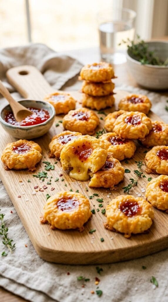 Cheesy Thumbprint Appetizers
