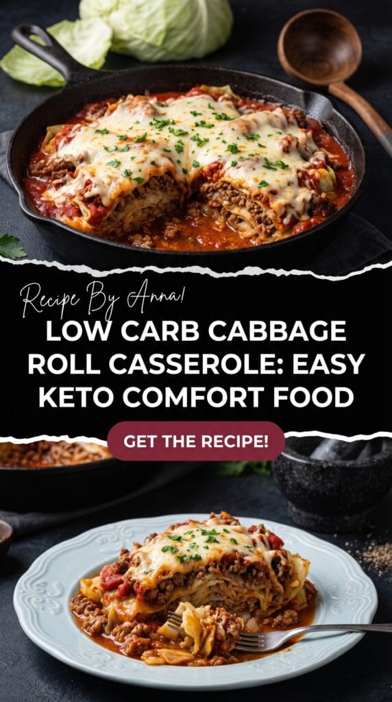 Carb Cabbage Roll Casserole