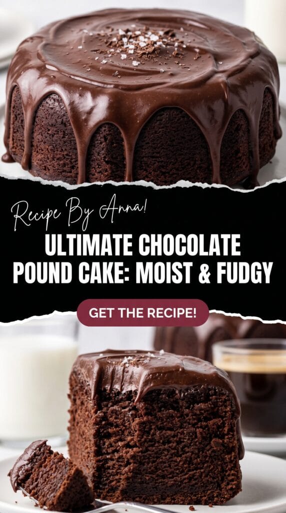 Moist Chocolate Pound Cake