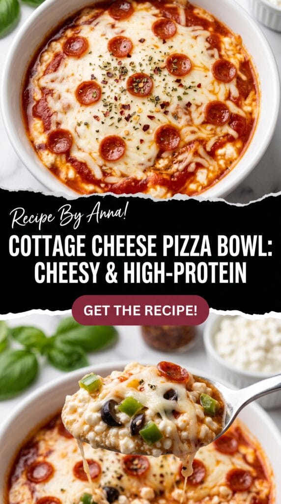 Cottage Cheese Pizza Bowl Cottage Cheese Pizza Bowl