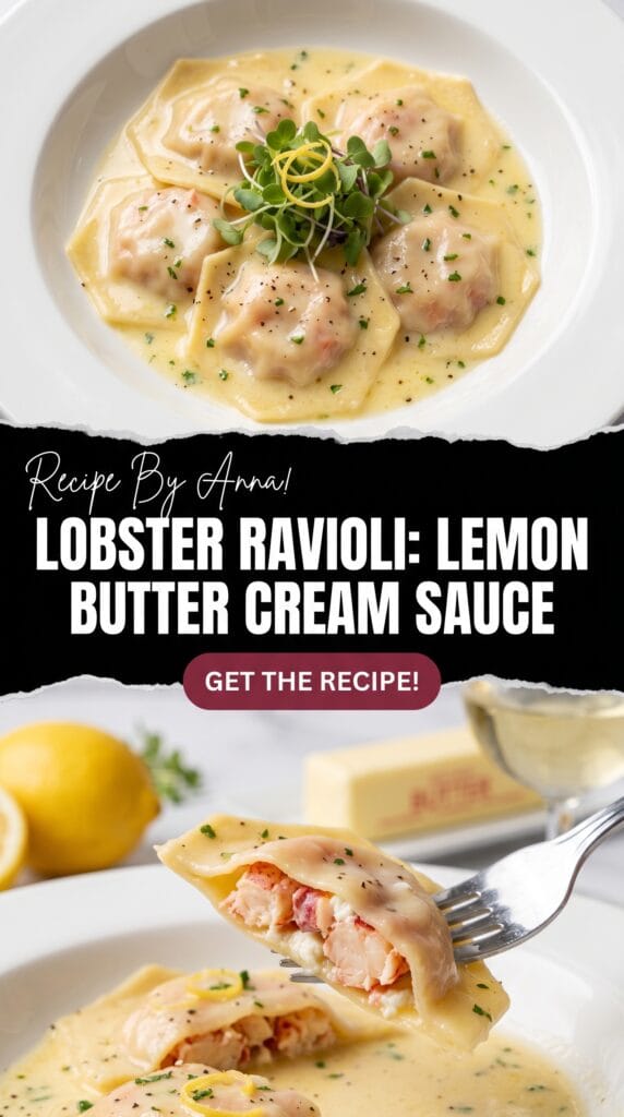 Lobster Ravioli with Lemon