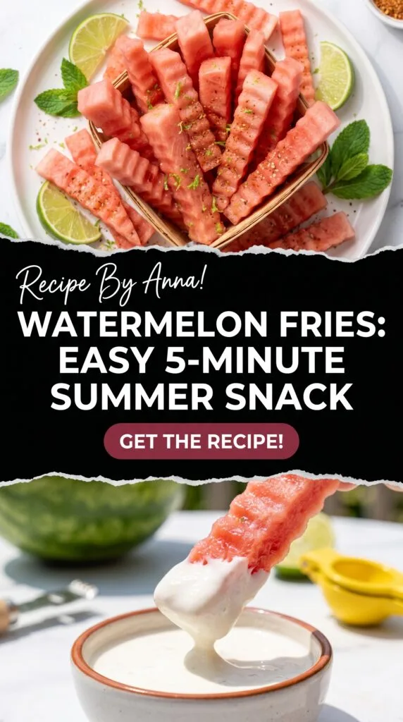 Healthy Watermelon Fries Healthy Watermelon Fries