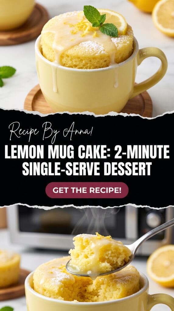 Lemon Mug Cake