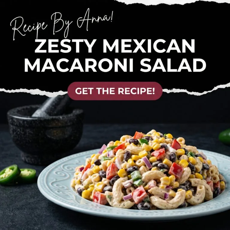 Zesty Mexican Macaroni Salad Recipe Mexican Macaroni Salad Recipe