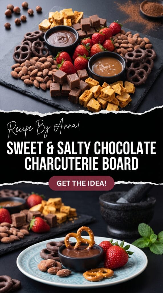 Sweet & Salty Chocolate Charcuterie Board Sweet & Salty Chocolate Charcuterie Board