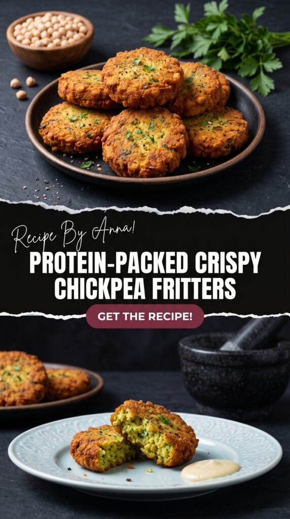Protein-Packed Crispy Chickpea Fritters