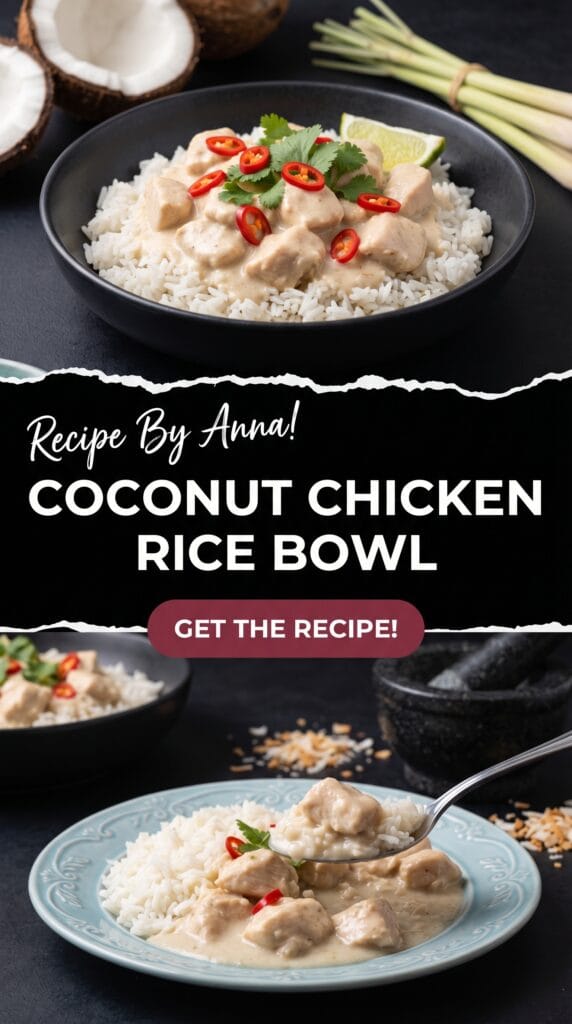 Coconut Chicken Rice Bowl Recipe
