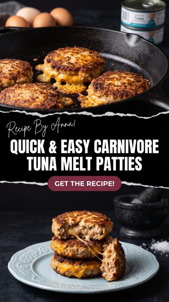 Carnivore Tuna Melt Patties Recipe Carnivore Tuna Melt Patties Recipe