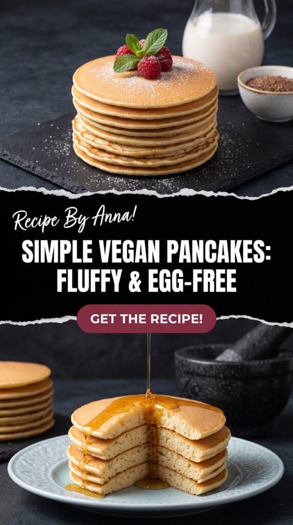 Simple Vegan Pancakes