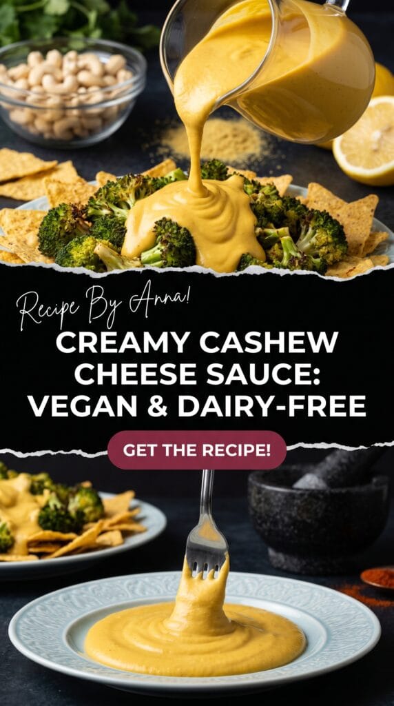 Creamy Cashew Cheese Sauce 
