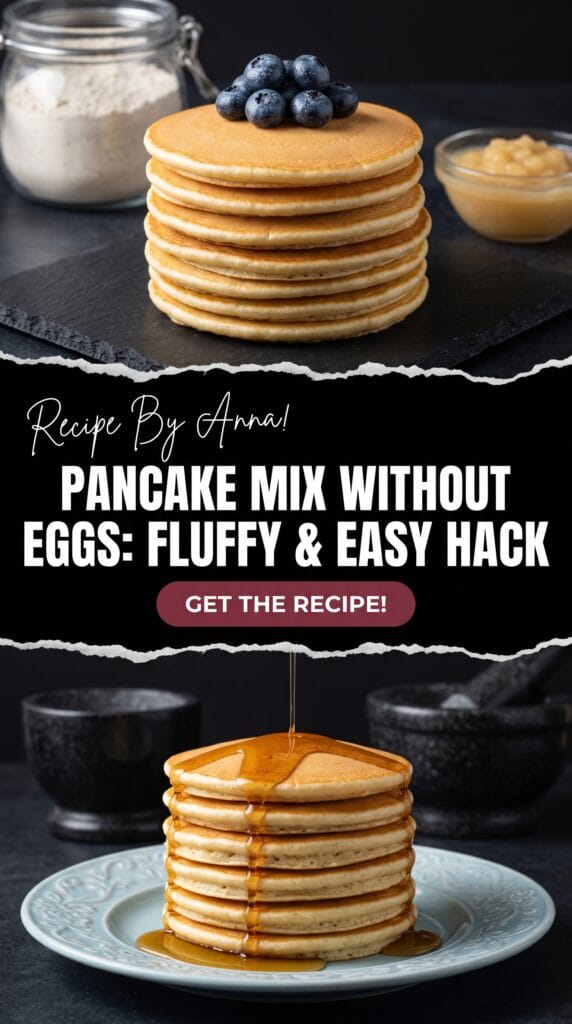 Pancake Mix Without Eggs | Fluffy & Easy Egg-Free Recipe