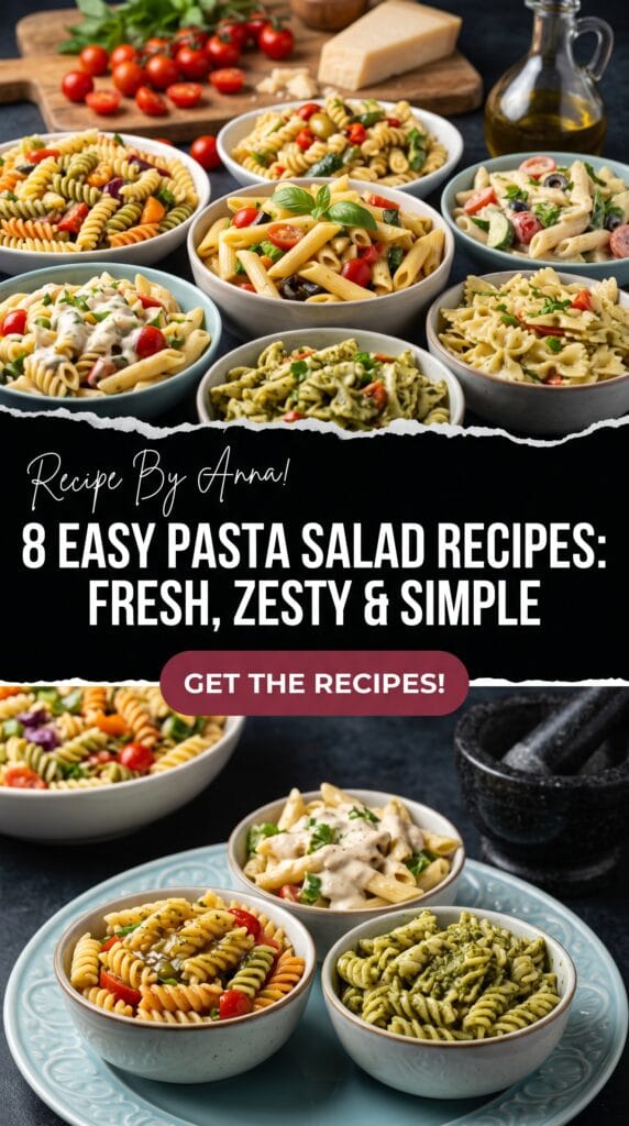 8 Easy Pasta Salad Recipes: Fresh, Flavorful & Perfect for Any Occasion