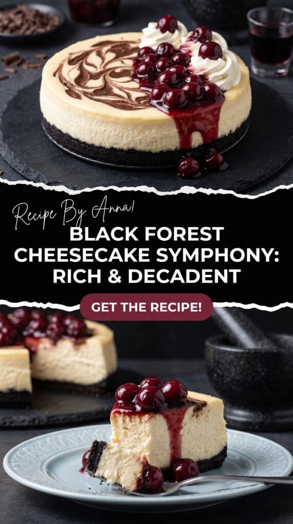 Black Forest Cheesecake Symphony