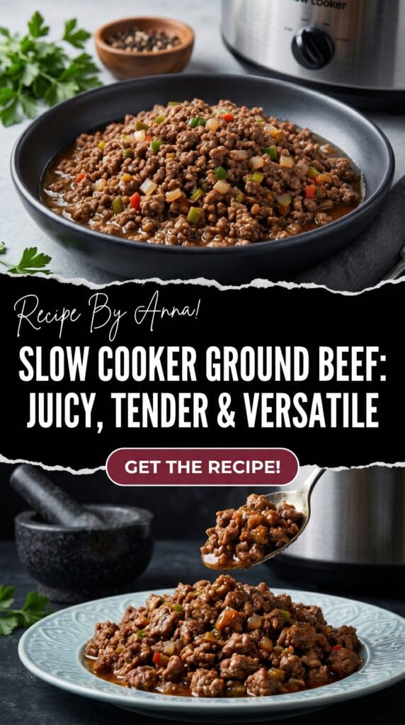 Slow Cooker Ground Beef