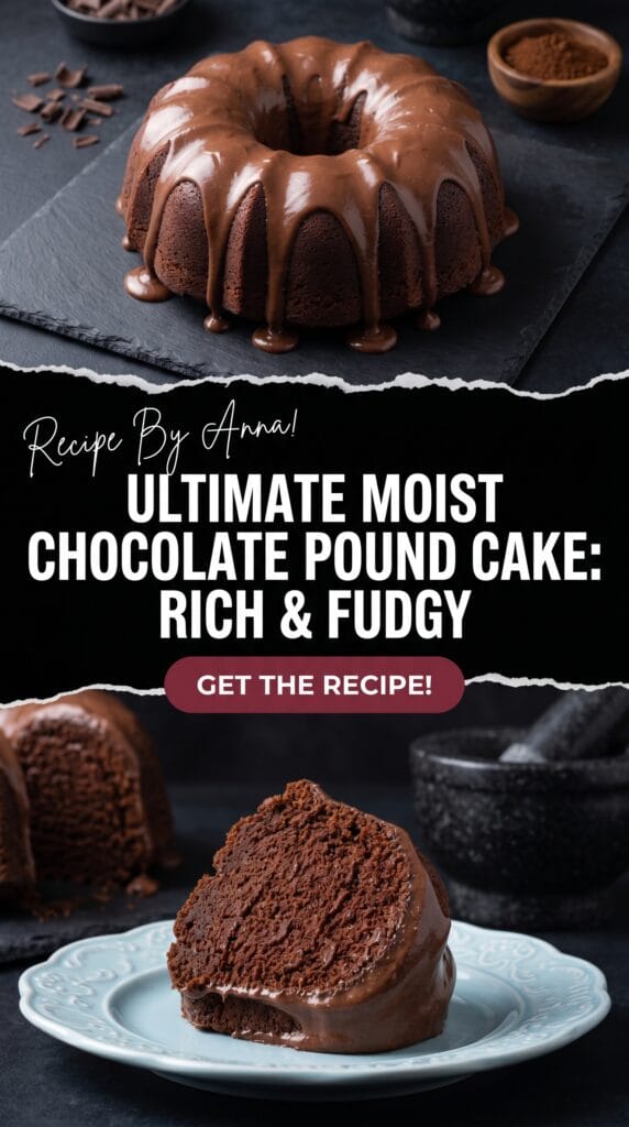 Moist Chocolate Pound Cake