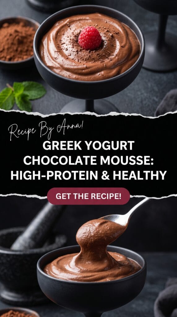 Greek Yogurt Chocolate Mousse