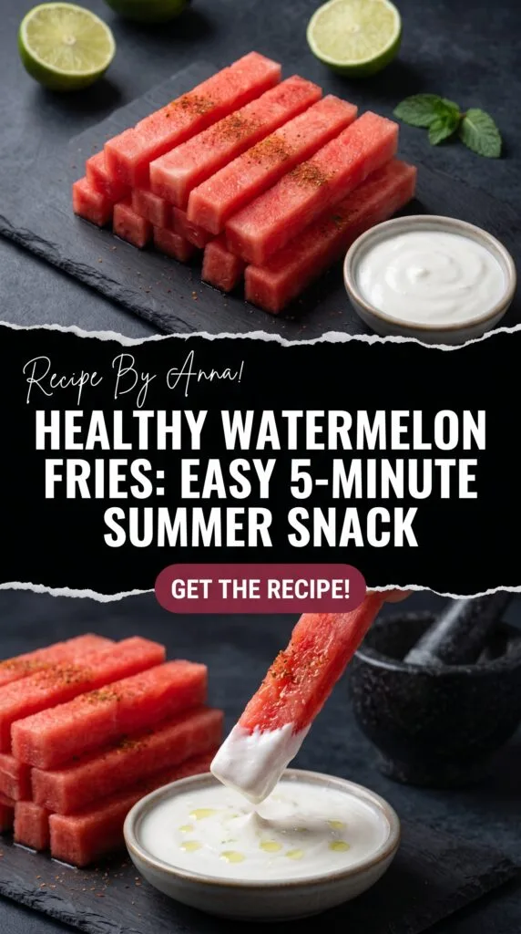 Healthy Watermelon Fries Healthy Watermelon Fries