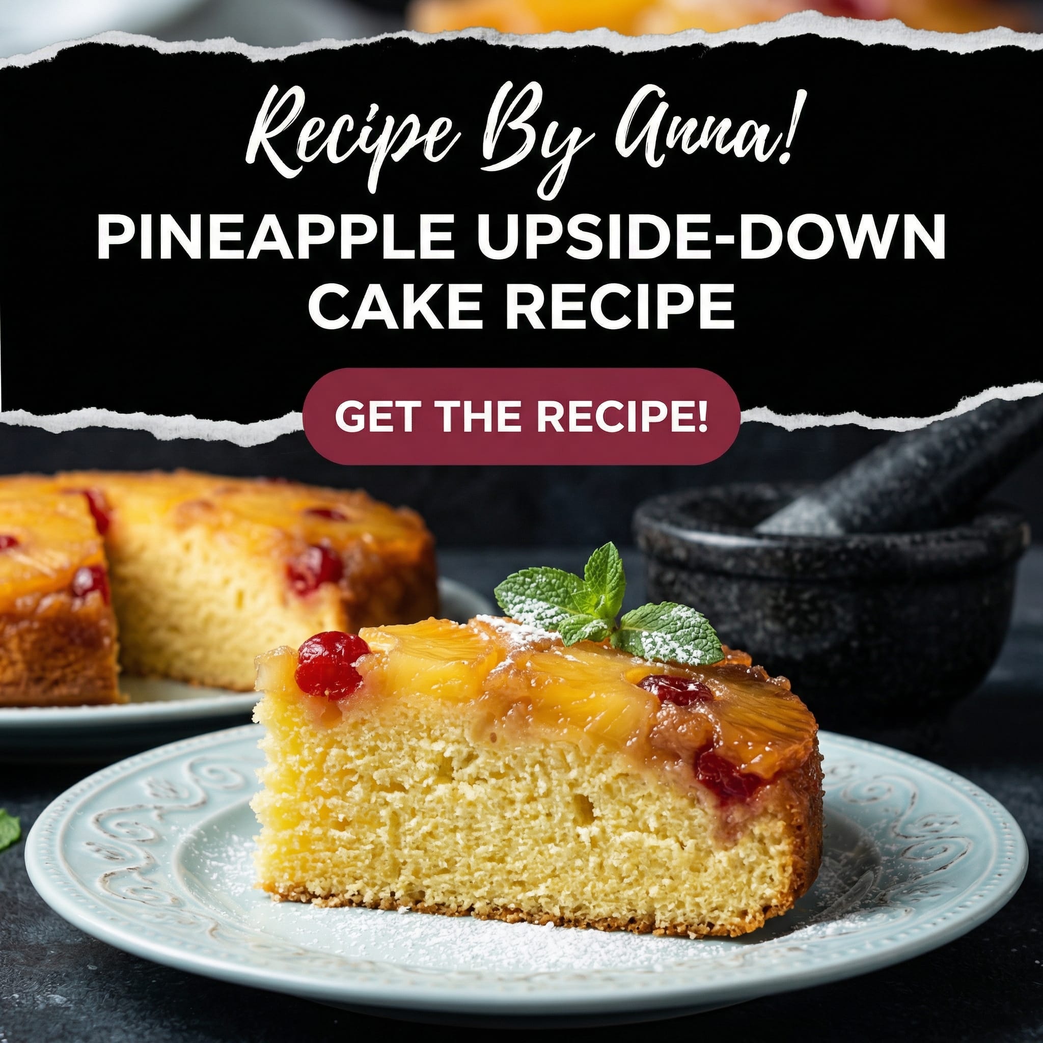 Pineapple Upside-Down Cake Recipe
