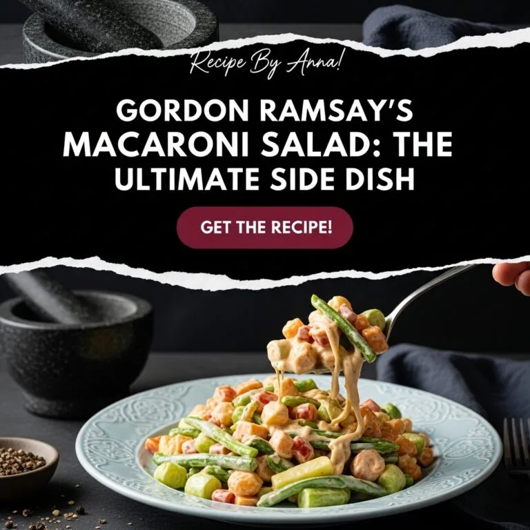 Gordon Ramsay's Macaroni Salad | Fresh Veggies & Easy Recipe Ramsay's Macaroni Salad