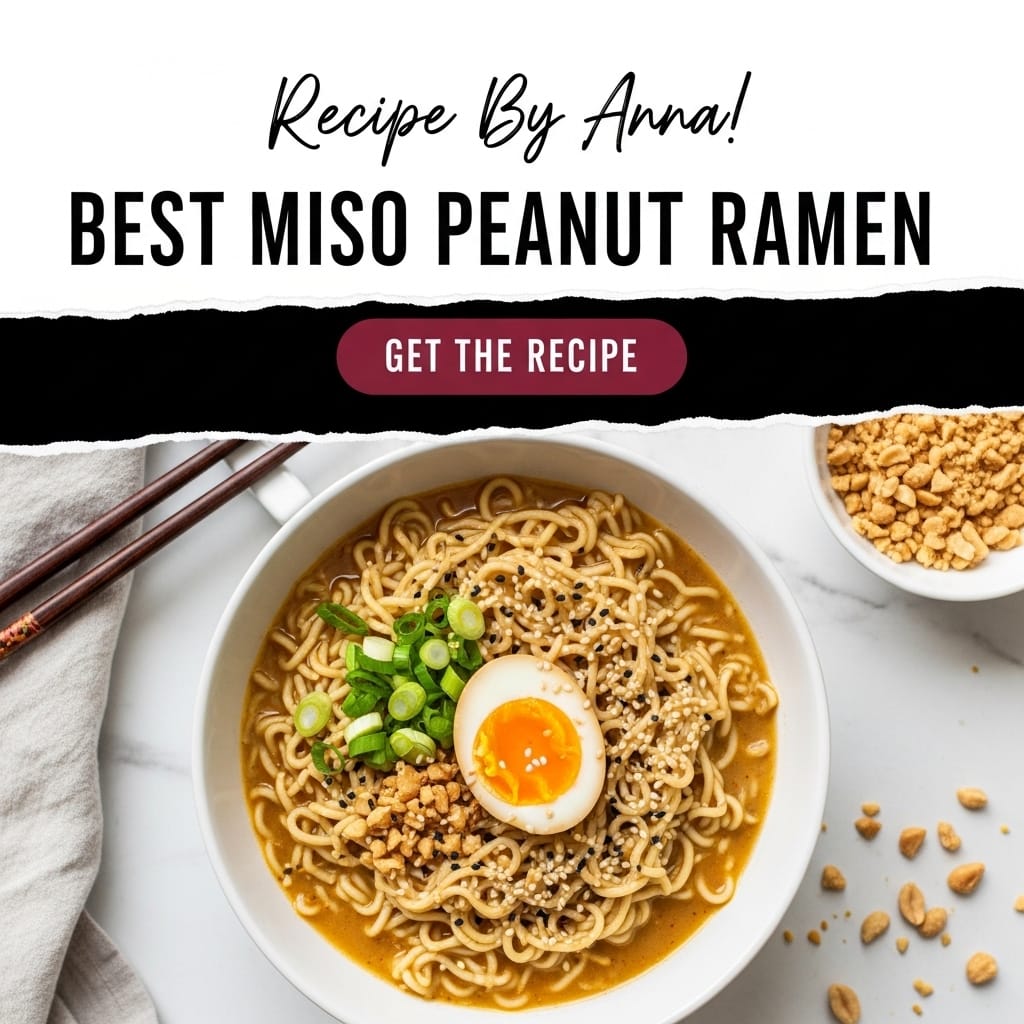 Miso Peanut Ramen