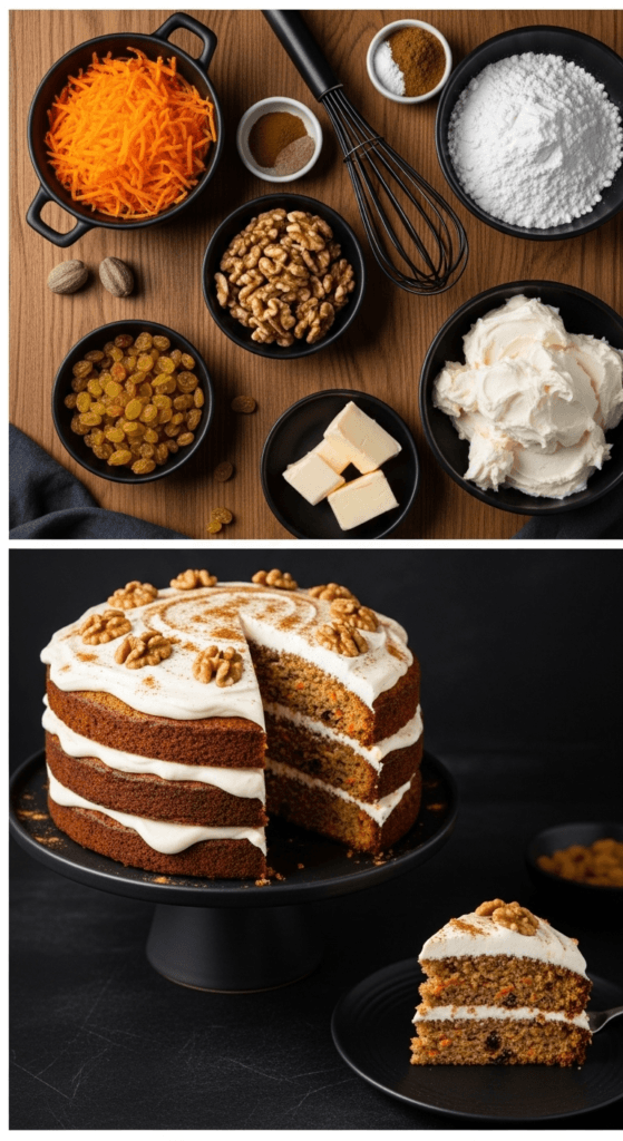Homemade Carrot Cake Recipe