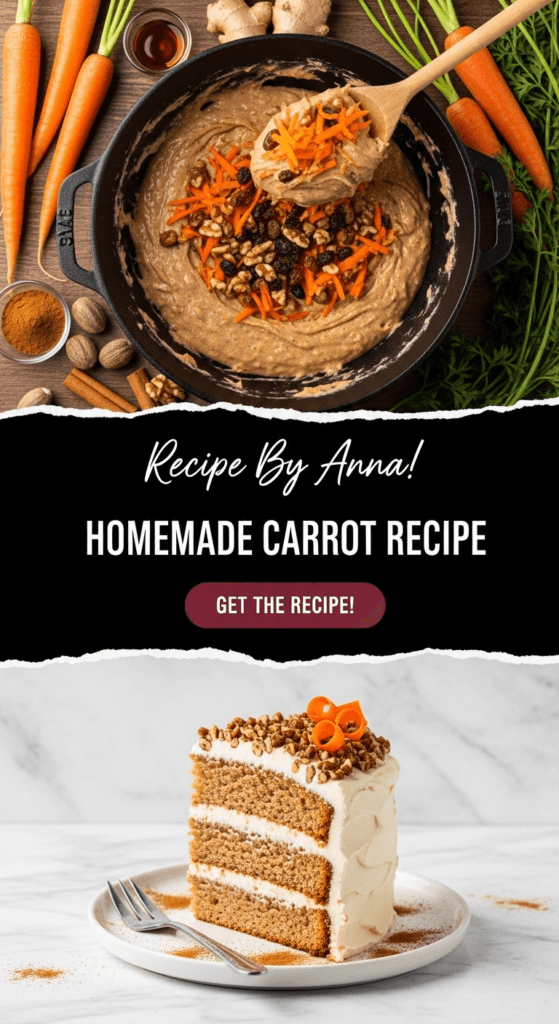 Homemade Carrot Cake Recipe