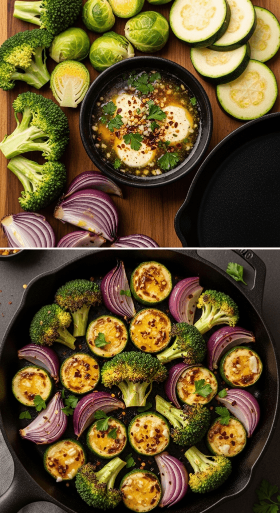 Cowboy Butter Roasted Vegetables