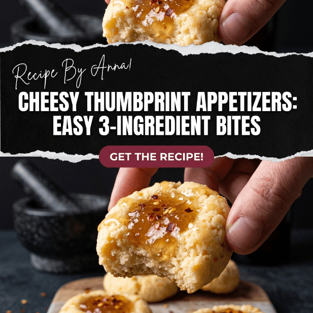 Cheesy Thumbprint Appetizers