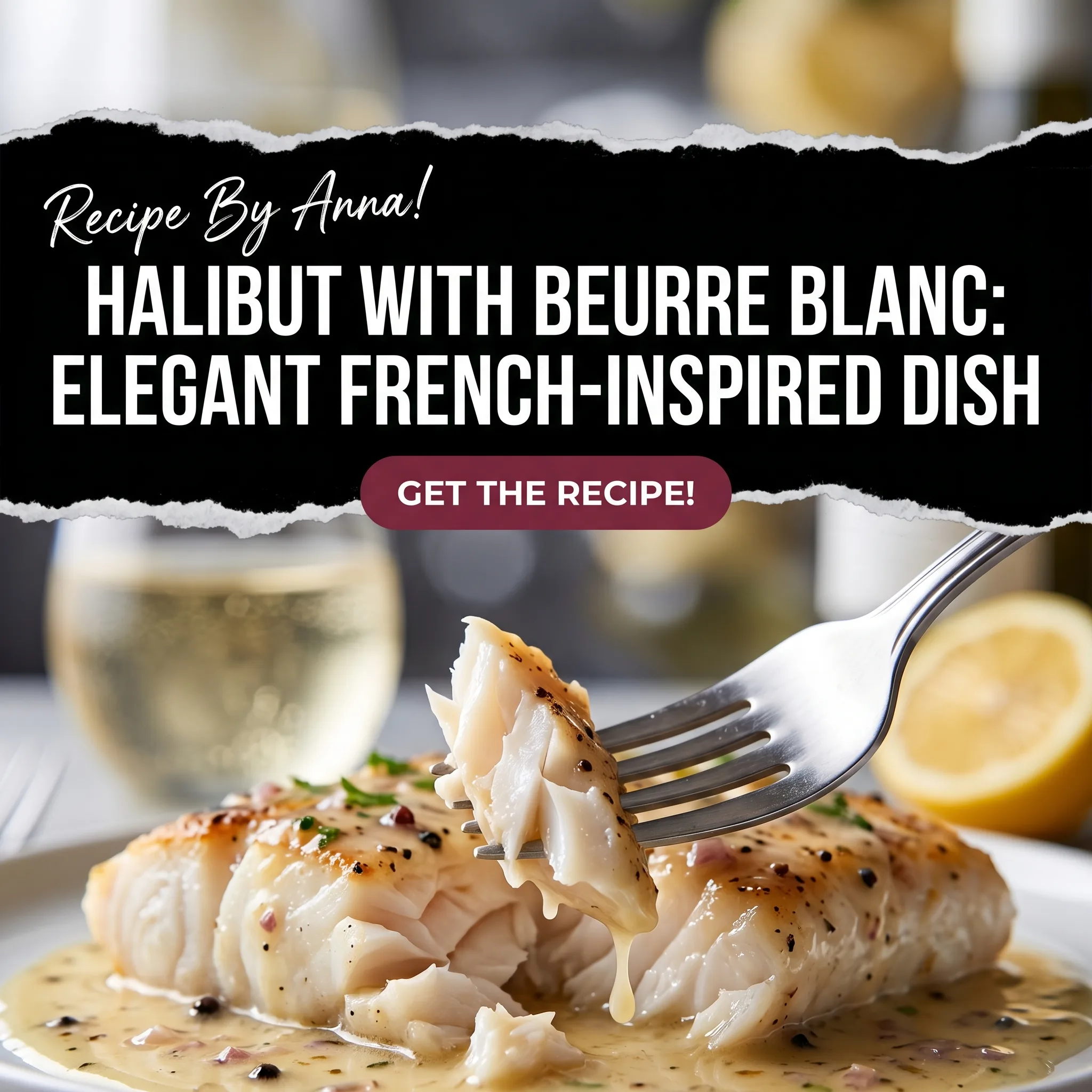 Halibut with Beurre Blanc
