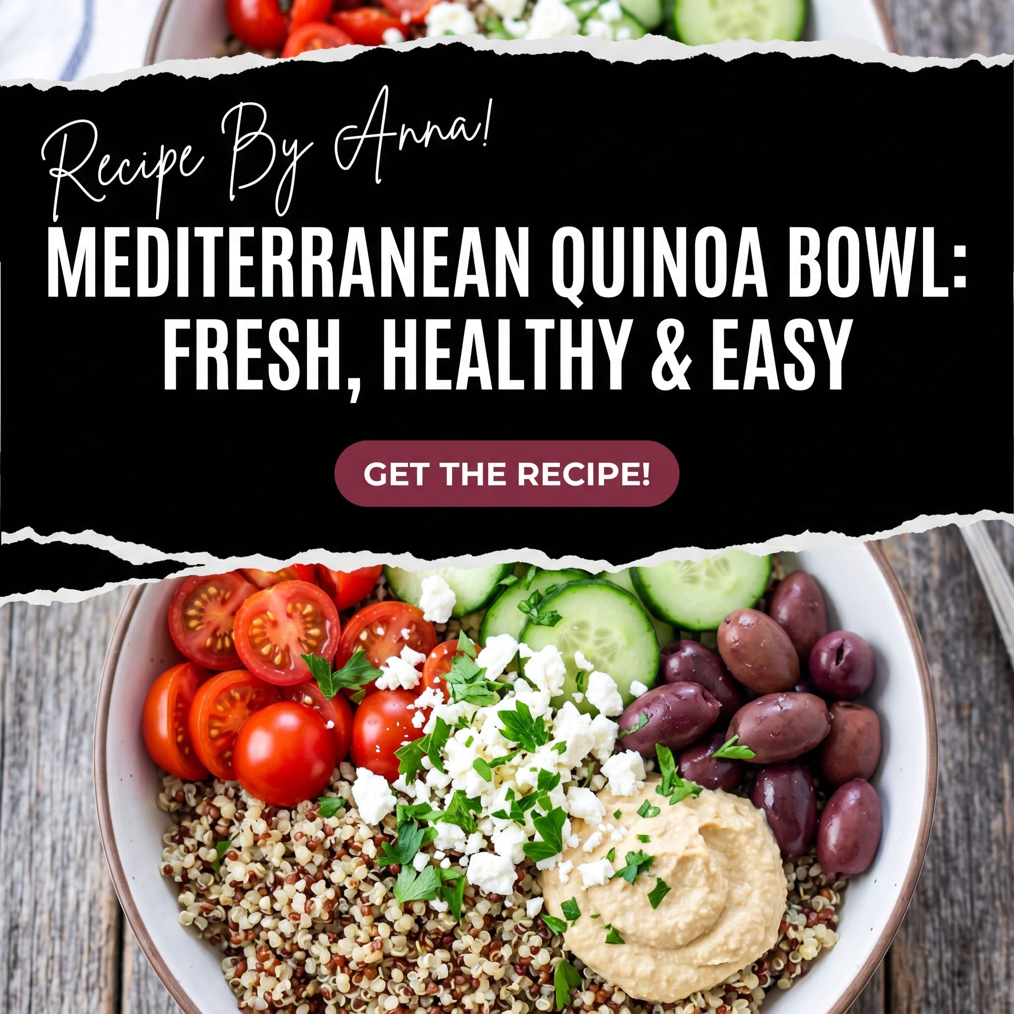 Mediterranean Quinoa Bowl