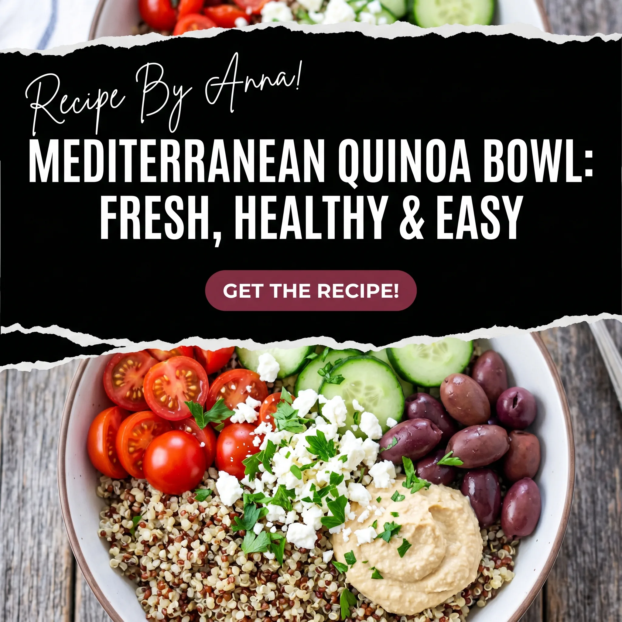 Mediterranean Quinoa Bowl