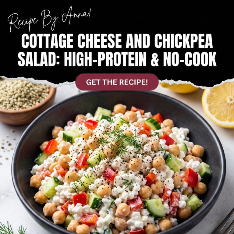Cottage Cheese and Chickpea Salad