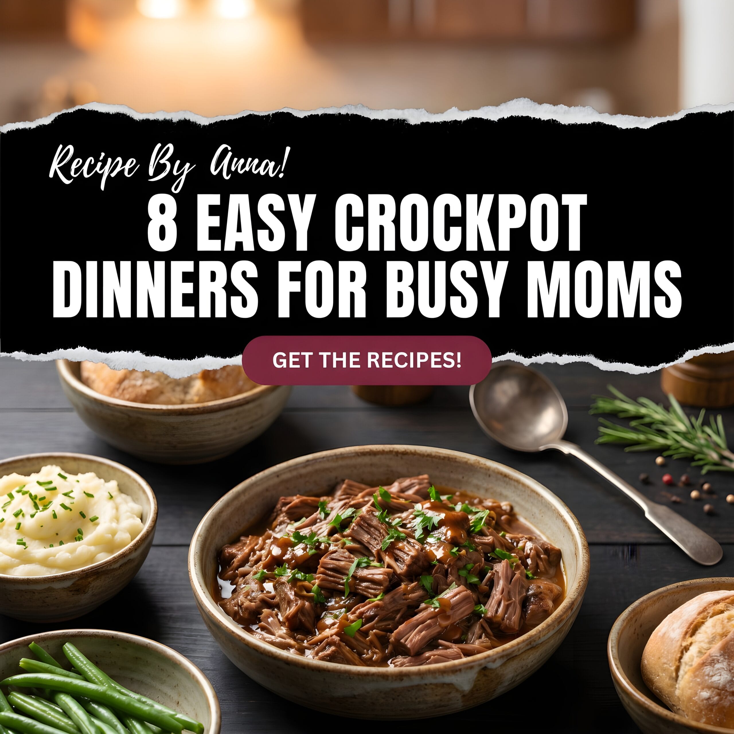Easy Crockpot Dinners for Busy Moms