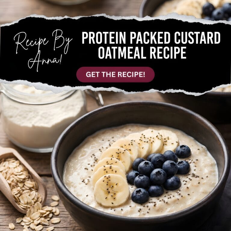 Protein Packed Custard Oatmeal Recipe