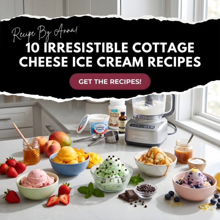 Cottage Cheese Ice Cream Recipes