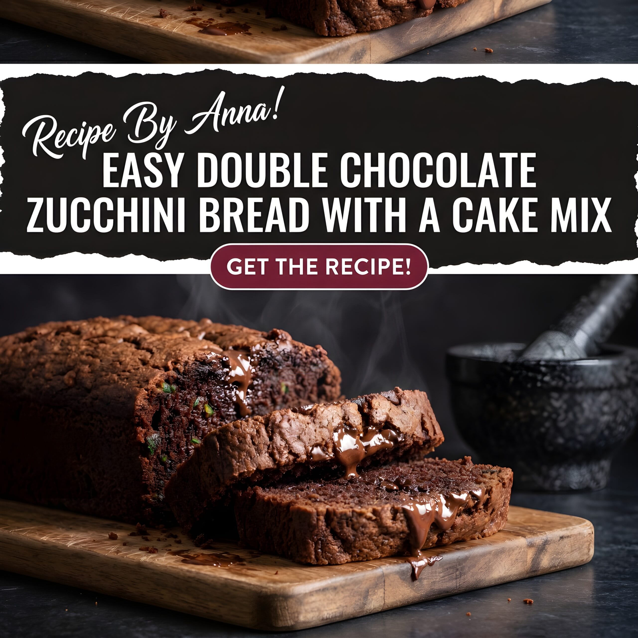 Double Chocolate Zucchini Bread