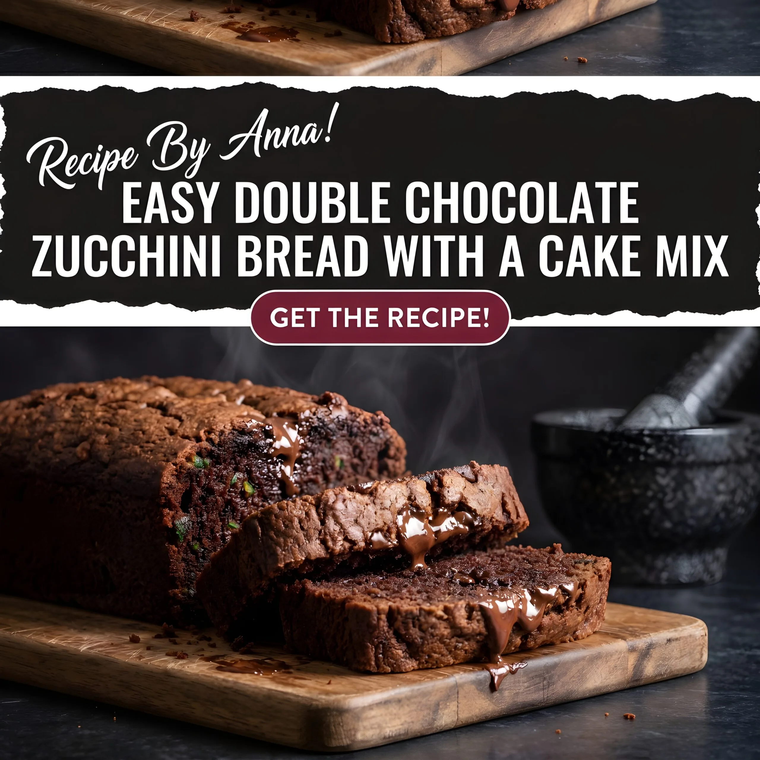 Double Chocolate Zucchini Bread