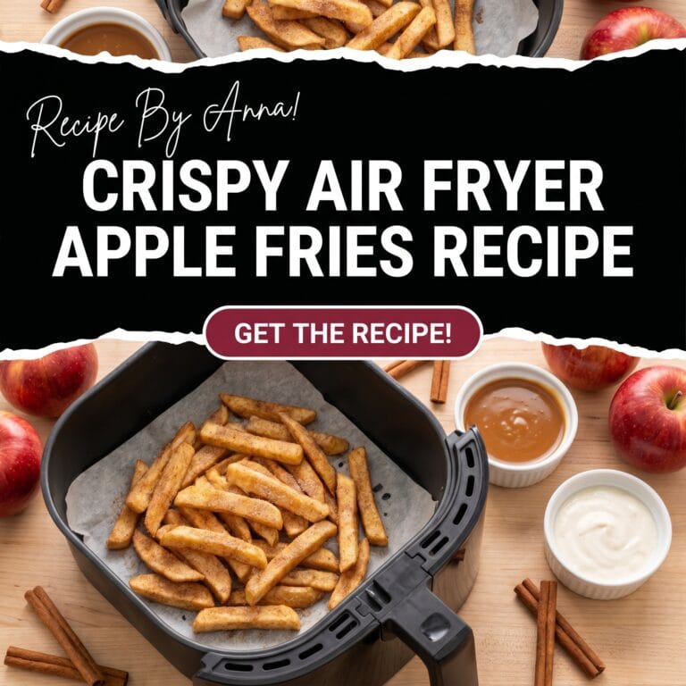 Crispy Air Fryer Apple Fries Recipe