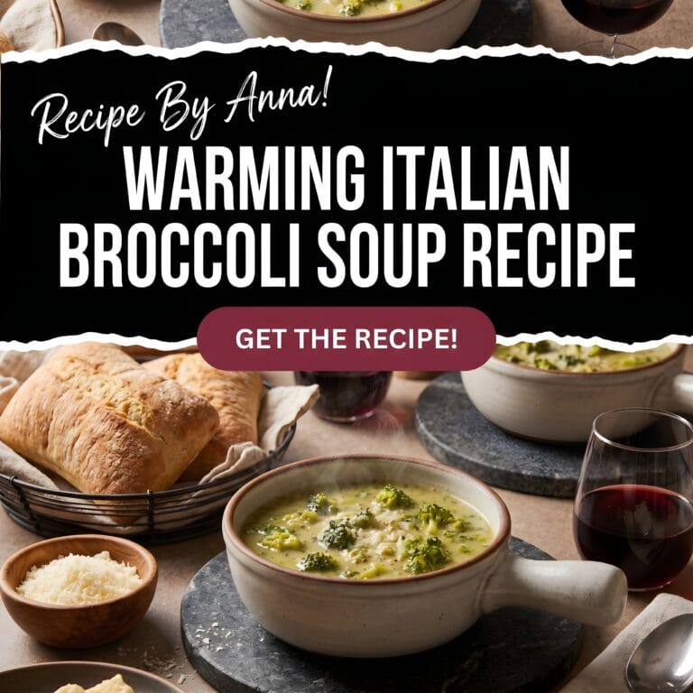 Warming Italian Broccoli Soup Recipe
